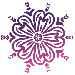 abstract floral backgroundelement mandala