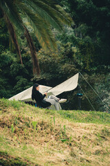 &ldquo;Vista panor&aacute;mica del Lago Atitl&aacute;n con los volcanes al fondo.&rdquo;