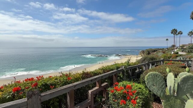 View of Laguna Beach, California 