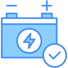 Obraz premium Battery Status Icon
