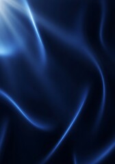 Obraz premium Elegant glow with soft blue-white gradient fabric texture, mysterious illuminated dark background with abstract beams for banner design