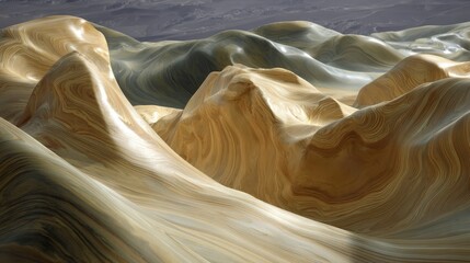 Gentle waves of creamy tan and soft whites roll across this pine wood veneer, echoing nature's calm rhythms