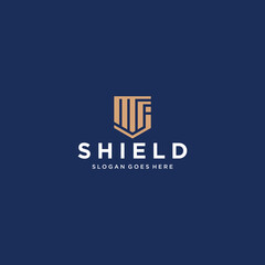 MF Shield Logo Design Inspiration	