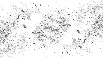 Abstract Black and White Grunge Texture with Cracks Chips Dust and Rough Surface