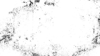 Grunge Texture Vector with Dirty Scratches Cracks and Vintage Black and White Overlay Effect