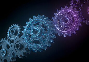 Digital and Mechanical Gears System