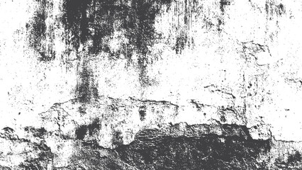 Abstract Distressed Grunge Texture with Old Scratched Overlay and Worn Canvas Background