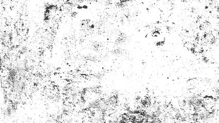 Black and White Grunge Texture with Cracks Chips Dust and Old Distressed Overlay Effect