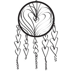 Heart Dream Catcher