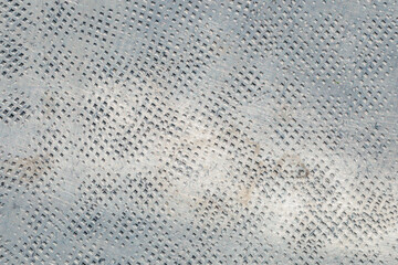 textured, de-bossed silver tray with pattern