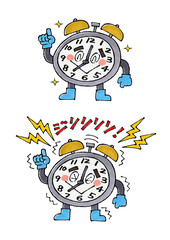 目覚まし時計のキャラクター