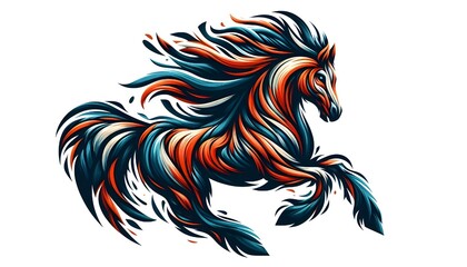 Cute and colorful animal