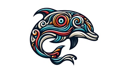 Cute and colorful animal