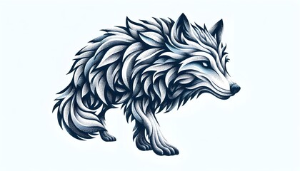 Cute and colorful animal