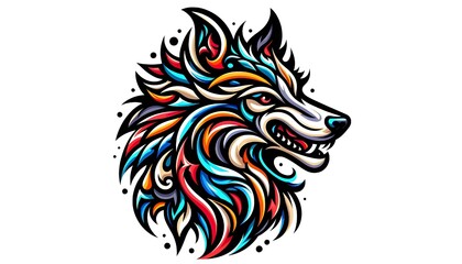 Cute and colorful animal