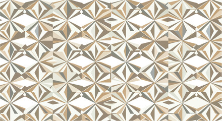 Geometric pattern with repeating star shapes in a textured design.
