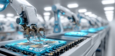 Advanced robotic assembly of autonomous components in aerospace and automotive manufacturing environments utilizing ai technology