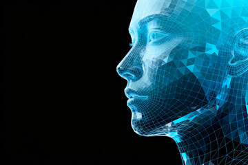 Digital human face profile