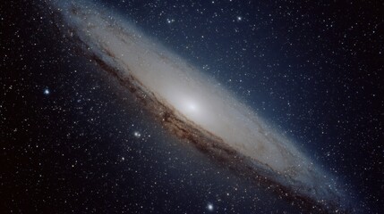High-Quality Andromeda Galaxy Deep Sky Image for Professional Science Education and Digital Marketing Campaigns Inspiring Cosmic Discovery