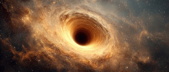 High-Quality Cosmic Black Hole Energy Transformation Modern Technology Concept for Inspiring Scientific Marketing and Digital Advertising Campaigns