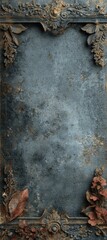 Premium Vintage Background Template with Retro Ornate Frame and Nostalgic Classic Design for Authentic Marketing and Social Media Content Campaigns