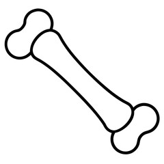 dog bone vector illustration