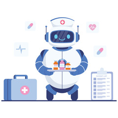 Robotik Medical Illustration