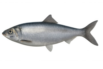 Obraz premium Fresh herring fish whole, raw seafood for cooking and healthy eating, isolated with transparent background
