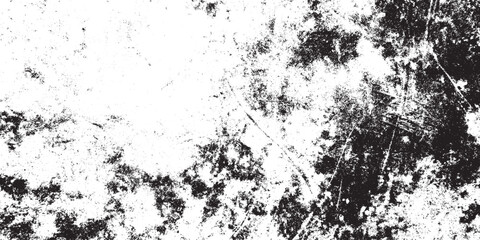 Obraz premium Black and White Grunge Distressed Texture Overlay