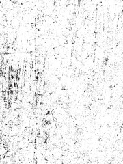 Black and White Grunge Distressed Overlay Texture Background