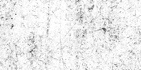 Abstract Black and White Distressed Grunge Texture with Scratches and Dirt Overlay