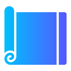 towel gradient icon