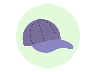 Cap headwear icon. Fashion symbol icon vector. Solid vector icons. Flat illustration concept.