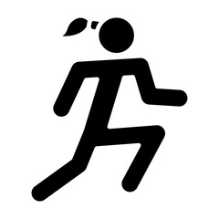 Woman Career Progress Icon