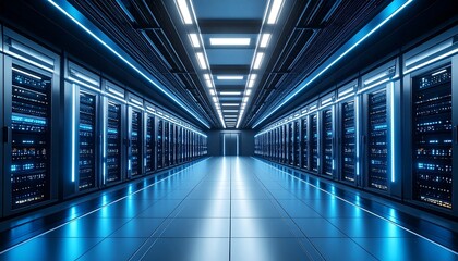 Obraz premium Digital transformation conceptual for next generation technology era 