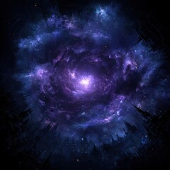 A mesmerizing cosmic swirl of stars and colors.