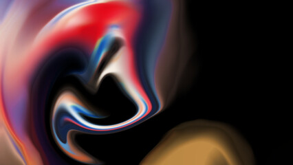 Colorful Abstract Swirl Background with Fluid Motion and Soft Light Gradient