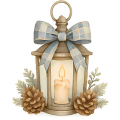 Aged Parchment Holly Border