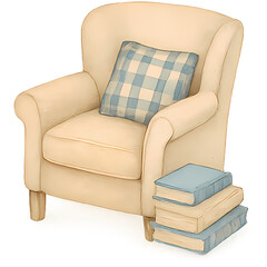 Aged Letter Paper Floral Border Deckled Edge