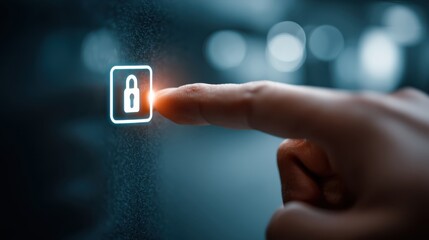 Data entry action in healthcare secure environment digital interaction close-up viewpoint for enhanced security management