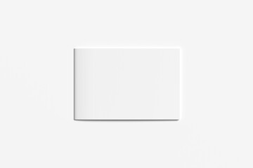 Professional White Landscape Booklet Mockup