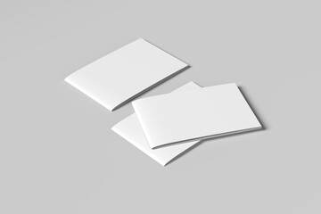 Modern Catalog Display – Flat Lay Mockup