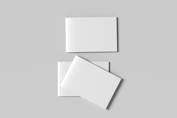 Fototapeta premium Modern Catalog Display – Flat Lay Mockup