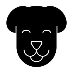 dog black icon