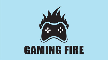Gamefire Logo vector Icon Design