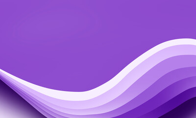 Purple and White Gradient Wavy Abstract Background Design