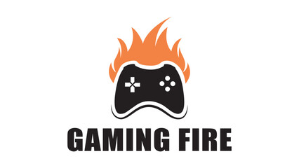 Gamefire Logo vector Icon Design