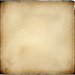 Obraz premium Aged parchment a blank, textured, vintage paper with dark edges