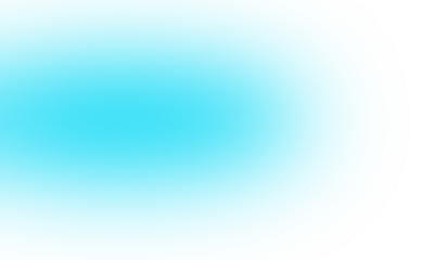 Abstract teal blue gradient pixelated light isolated on transparent background