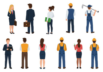 Diverse group of professionals showcasing teamwork